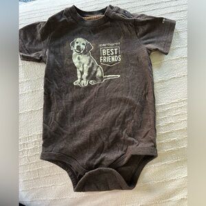 Carhartt baby onesie